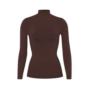 Skims Soft Smoothing Turtleneck Top